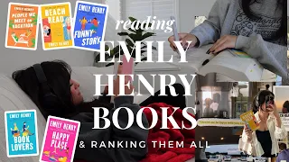 Reading and ranking all of Emily Henry's books | READING VLOG (SPOILER FREE)