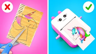 NOVAS IDEIAS INCRÍVEIS DE CARTÃO || Artesanato DIY caseiro! Dicas para os pais por 123 GO! SCHOOL