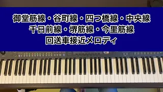 Osaka Metro (大阪メトロ) 駅メロディ・車内メロディ　ピアノ・耳コピ