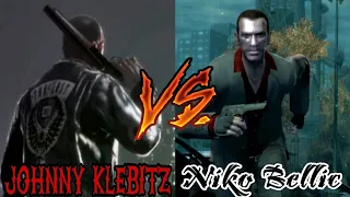 Johnny klebitz Vs Niko Bellic ¿Quien Es El Mejor? Versus De Leyendas