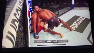 Kamaru usman takedown with masvidal