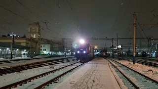 🇺🇦 "Все буде Україно! В новій лівреї" Електровоз ЧС4-119 з поїздом EN 29 Київ-Ужгород