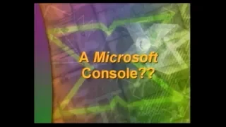 GDC ( Game Development Conference ) 2000 Microsoft keynote ( Prototype Original Xbox Unveiling )