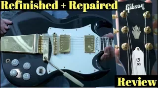 Surprise! Hidden Repair and Refinish Job | The Worst Birthday | 1991 Gibson SG Celebrity Review