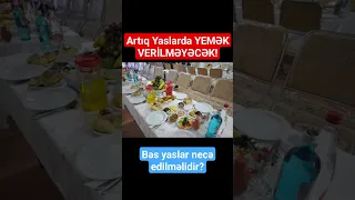 Azərbaycanda yaslarda yemək verilməyəcək