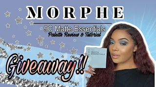 Morphe 9C Matte Essentials Palette Review & Tutorial | 1K Giveaway!