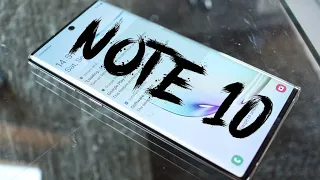 Samsung Galaxy Note 10 Unboxing and First Impressions