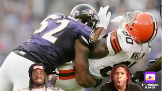 RAY LEWIS THE HARDEST HITTER!! Ki & Jdot Reacts to Ray Lewis - The Greatest