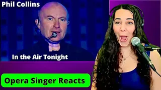 Phil Collins - In The Air Tonight LIVE | Opera Singer Reacts