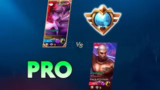 TOP GLOBAL CHOU VS PAQUITO | WIN OR LOSE??? - MLBB