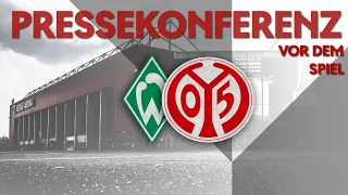 Die PK vor dem Spiel in Bremen | #05ertv | #SVWM05 | Saison 2022/23