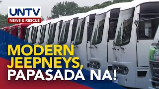 Mga modernong jeep, papasada na simula bukas