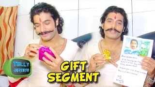 Sharad Malhotra aka Maharana Pratap's Gift Segment