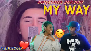 VOCAL SINGER REACTS TO ANGELINA JORDAN "MY WAY" FRANK SINATRA COVER | BRILLIANT VOCALS HERE!! ❤️❤️