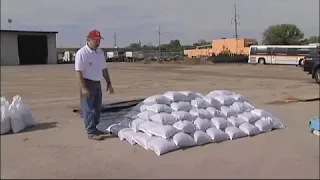 Sandbagging for Flood Protection