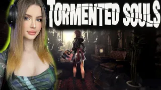 TORMENTED SOULS Полное Прохождение на Русском | PS5 | Walkthrough | Full game | Инди Resident evil