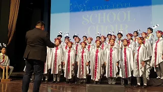 1st Nagaland Govt. School Choir - Folk fusion/Folk & National Anthem competition - Samagra Shiksha