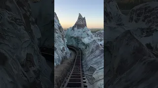 Early morning ride on Expedition Everest at Disney's Animal Kingdom (#waltdisneyworld , FL)