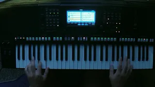 Yamaha PSR s775 Корнелюк Город которого нет