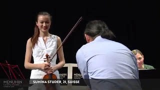 Joji Hattori Mini Masterclass - Mozart Violin Concerto 3 (Geneva 2018)