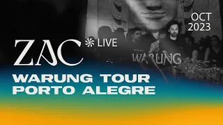ZAC @ Warung Tour Porto Alegre (OCT 2023) | Full Set 4K [Progressive House / Melodic Techno DJ Mix]