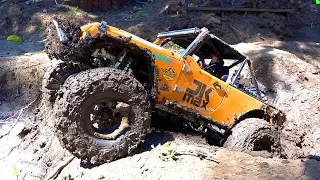 REALISTIC 13lb ALL-METAL JEEP In the MUD! CAPO JK MAX - Backyard Scale Park | RC ADVENTURES