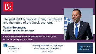 The past debt and financial crisis, the present and the future of the Greek economy