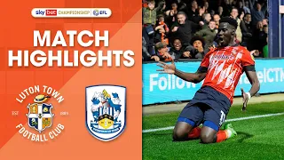 Luton Town 3-3 Huddersfield Town | Championship Highlights