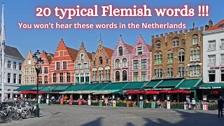 20 typical Flemish words ! These ones you'll only hear in Belgium...