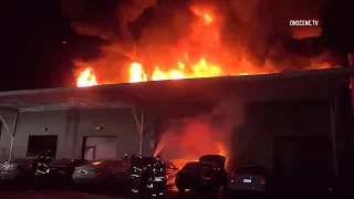 Pacoima Commercial Fire