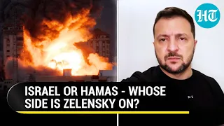 Zelensky's First Statement On Israel-Hamas War After Putin Calls For 'Independent Palestine'