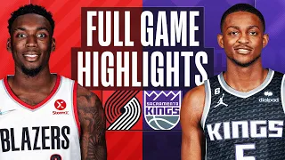 Game Recap: Kings 133, Trail Blazers 116