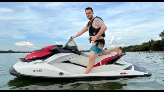 ROLÊ DE JET SKI NO RIO TIETÊ  *manobras radicais no final*