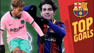 🔝 COLLADO, KONRAD, REY MANAJ... | TOP 5 BEST BARÇA B GOALS (2020/21)