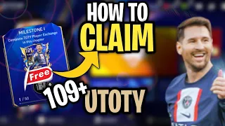 Free 109 UTOTY!!! How to claim utoty player fifa mobile | utoty guide fifa mobile