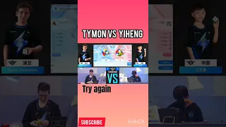 😢TRY AGAIN TYMON VS YIHENG WHY YIHENG CRIED TRY AGAIN DON'T leave /YIHENG super play 👏 👍 👌