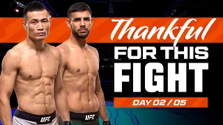 Yair Rodriguez vs The Korean Zombie | UFC Fights We Are Thankful For - Day 2