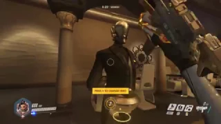 Sombra can't hack Omnics. Literally unplayable.