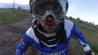 Martin Hrabovszki Motocross Gopro session facecam
