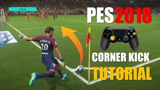 PES2018 - Corner Kick Tutorial