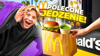 TESTUJĘ POLECANE PRZEZ SPRZEDAWCÓW JEDZENIE Z FAST FOODÓW 😱 | Dominik Rupiński