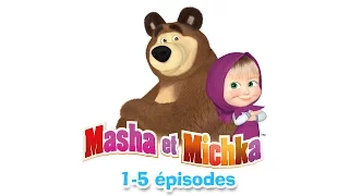 Masha et Michka - Collection 3 (1-5 épisodes) 30 minutes de dessins animés