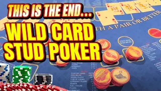 Wild Card Stud Poker with @pitbullpoker42  - Will My Final Day be a Bust?