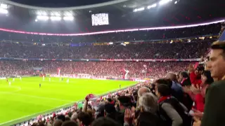 Bayern vs Wolfsburg 5:1 Robert Lewandowski 4th goal tik