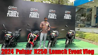 2024 Pulsar N250 Launched in Hyderabad | TechTravelTelugu