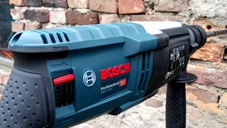 BOSCH GBH 2-28F SDS-Plus Drill TEST!!!BOSCH PROFESSINAL!!!