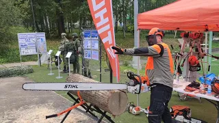 STIHL ms 881 в работе