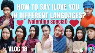 HOW TO SAY I LOVE YOU IN DIFFERENT LANGUAGE? | VALENTINE SPECIAL | VLOG 18