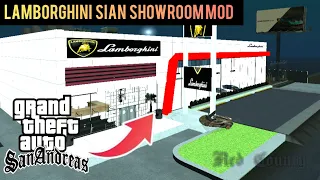 How to Install Lamborghini Sian Showroom Mod for GTA San Andreas PC