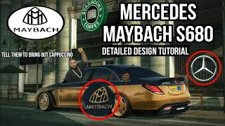 Mercedes Maybach s680 Detailed Design Tutorial | Car Parking Multiplayer